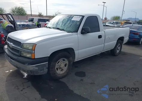 2004 Chevrolet Silverado C1500 из США, поврежденный, VIN 1GCEC14V74E398972
